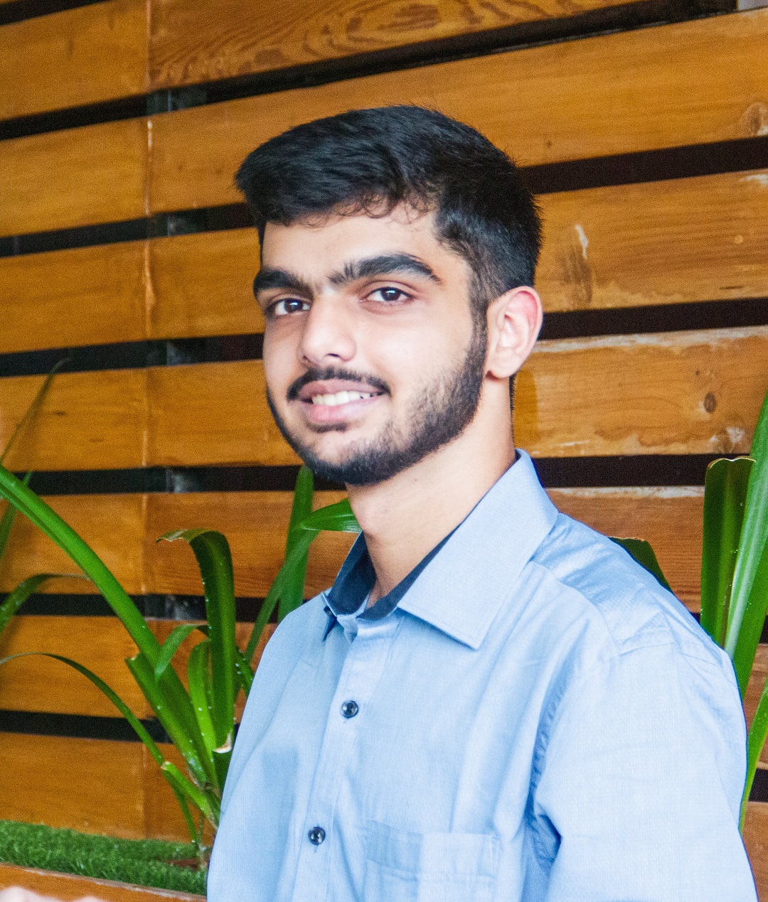 Portrait of Junaid Chuqtai
